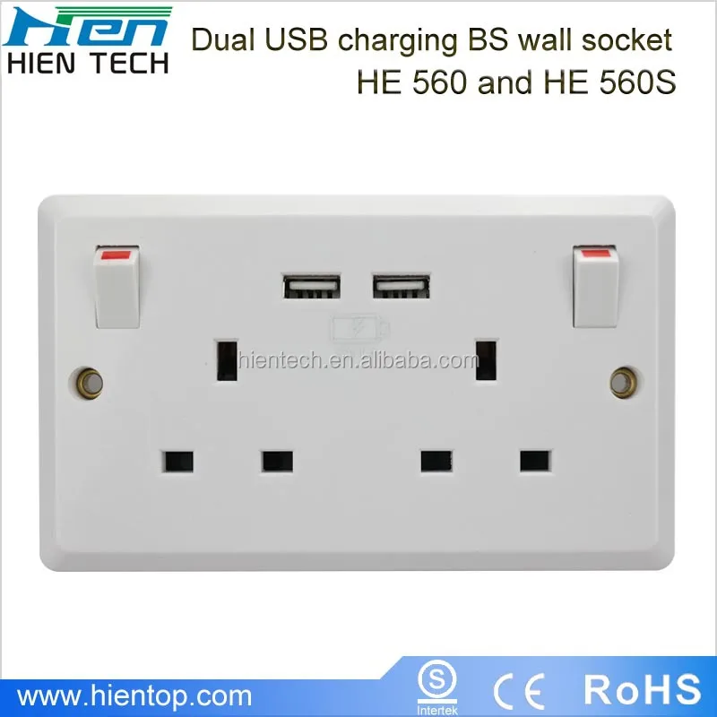 15 Ampere America Standard Usa Usb Wall Outlet With 2 Usb Outlets Buy