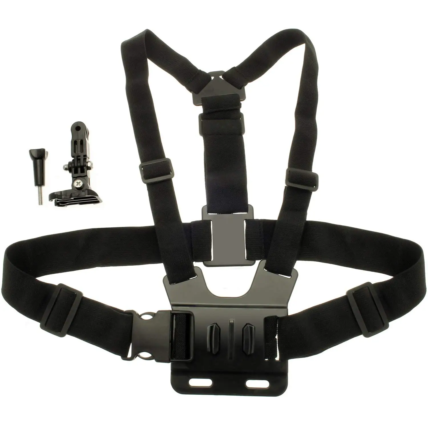 DURAGADGET Adjustable Chest Harness Mount with Quick Release Buckle Compatible with Camsports Evo 1080 Pro
