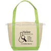 non woven Boat Tote with contrasting handles and bottom panel