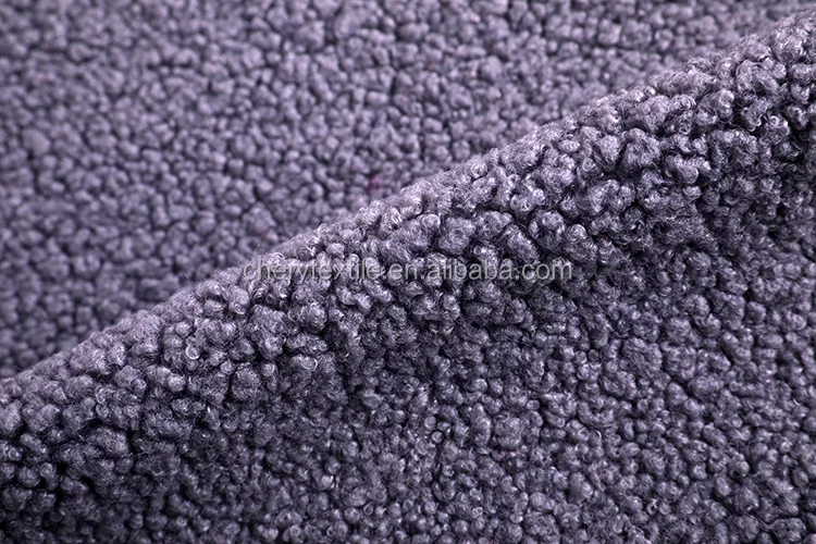 New 100 Polyester Bonded Sherpa Fabric With Suede Fabric Buy Bonded