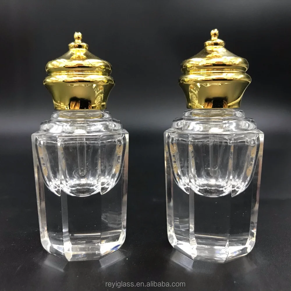 One Tola 12ml 2018 New Octangle Designed Wholesale Crystal Attar Bottle ...