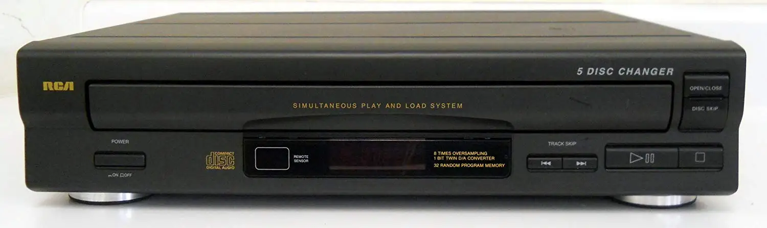 RCA RP-8055C 5 Disc Changer w/ Simultaneous Play and Load System