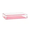 Home Use Desktop Lunch Tray Kids Activity Tray Acrylic Fruit Tray Dishes