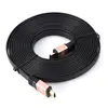 high quality 3.5mm jack audio+hdmi cable 2m (6 Feet) for Hdtv, Plasma, Lcd, Ps3, DVD Players, Satellite & Cable Boxes