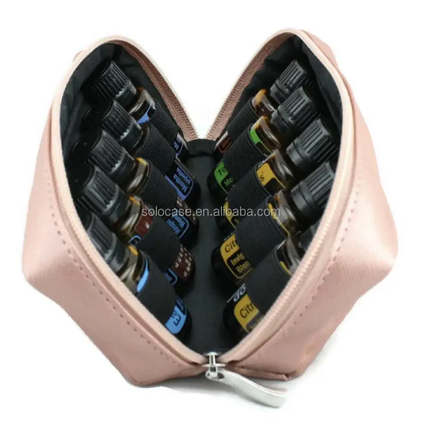 Portable Travel Makeup Nail Polish Organizer Bag