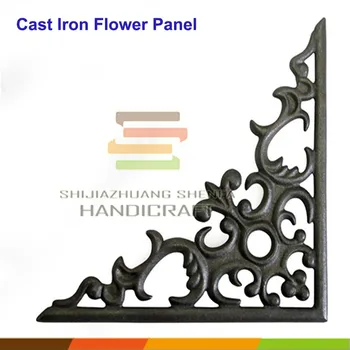 Decorative Cast Iron Wrought Furniture Corner Bracket Decorative Cast Iron Wrought Furniture Corner Bracket