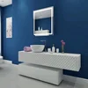 LED Lighted Wall Mounted Bathroom Vanity Mirror for hotel and home