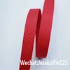 New Design pp webbing for Garment safety belt bags red binding webbing