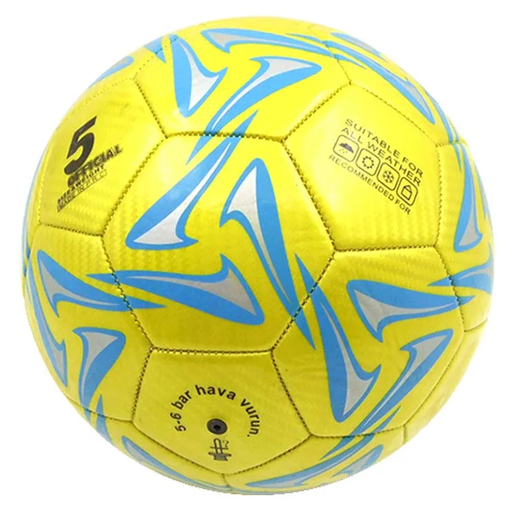 Size 5 Machine Stitched Pvc Leather Soccer Ball - Buy Soccer Ball,Pvc ...