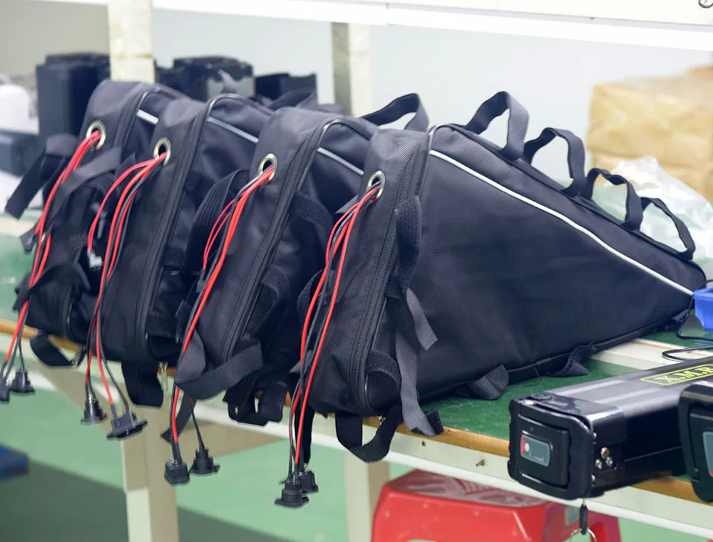 Rechargeable Triangle Bag 52v 20ah Electric Bike Battery Pack 48 Volt