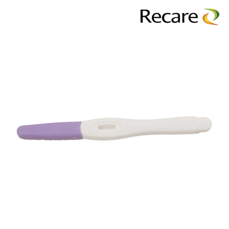 3 Years Shelf Life 2.5mm Pregnancy Strip Fda Cleared Ce Mark 1025miu Pregnancy Test Midstream