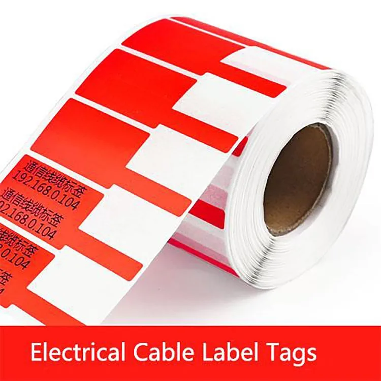 Hot Sale Electrical Cable Label Sticker Wire Tags For Wire Marker Buy