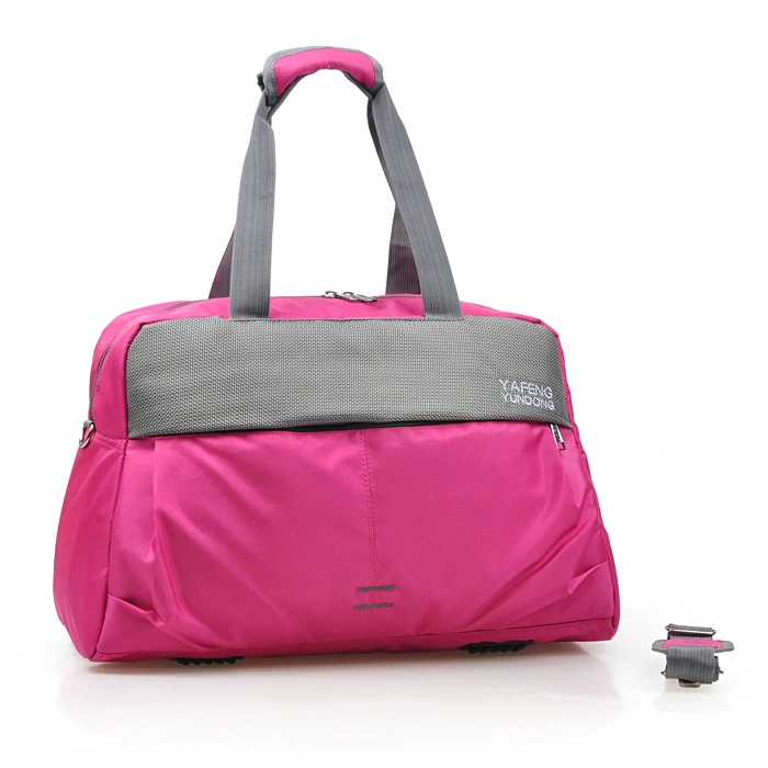 pink adidas sports bag