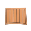 Super quality synthetic teak multiple use eva decking sheet boat floor mat