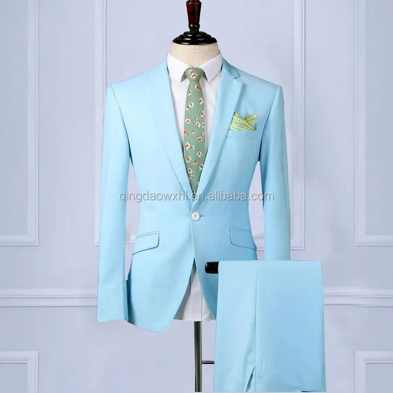 Custom Men Latest Red Coat Pant Suit 