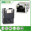 KRJ-CB329YGZE3NL 10P8C ethernet Jack SMT low profile 1000 BASE-TX RJ45 Connector Module