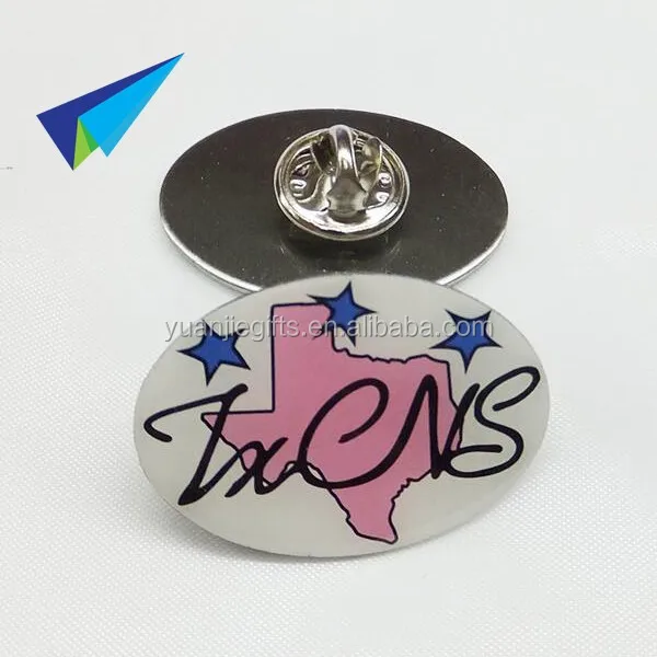 Brass Material Metal Badge/metal Lapel Pin Badge With Custom Shape