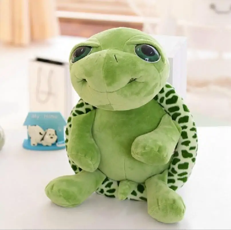 large plush sea turtle