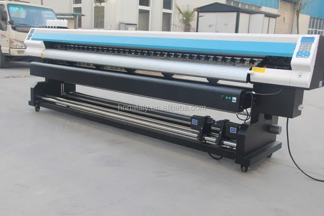 Digital Inkjet Large Format Printer 1.6m Car Vinyl Sticker Maker Machine  Outdoor Eco Solvent Plotter Poster Printing Machine