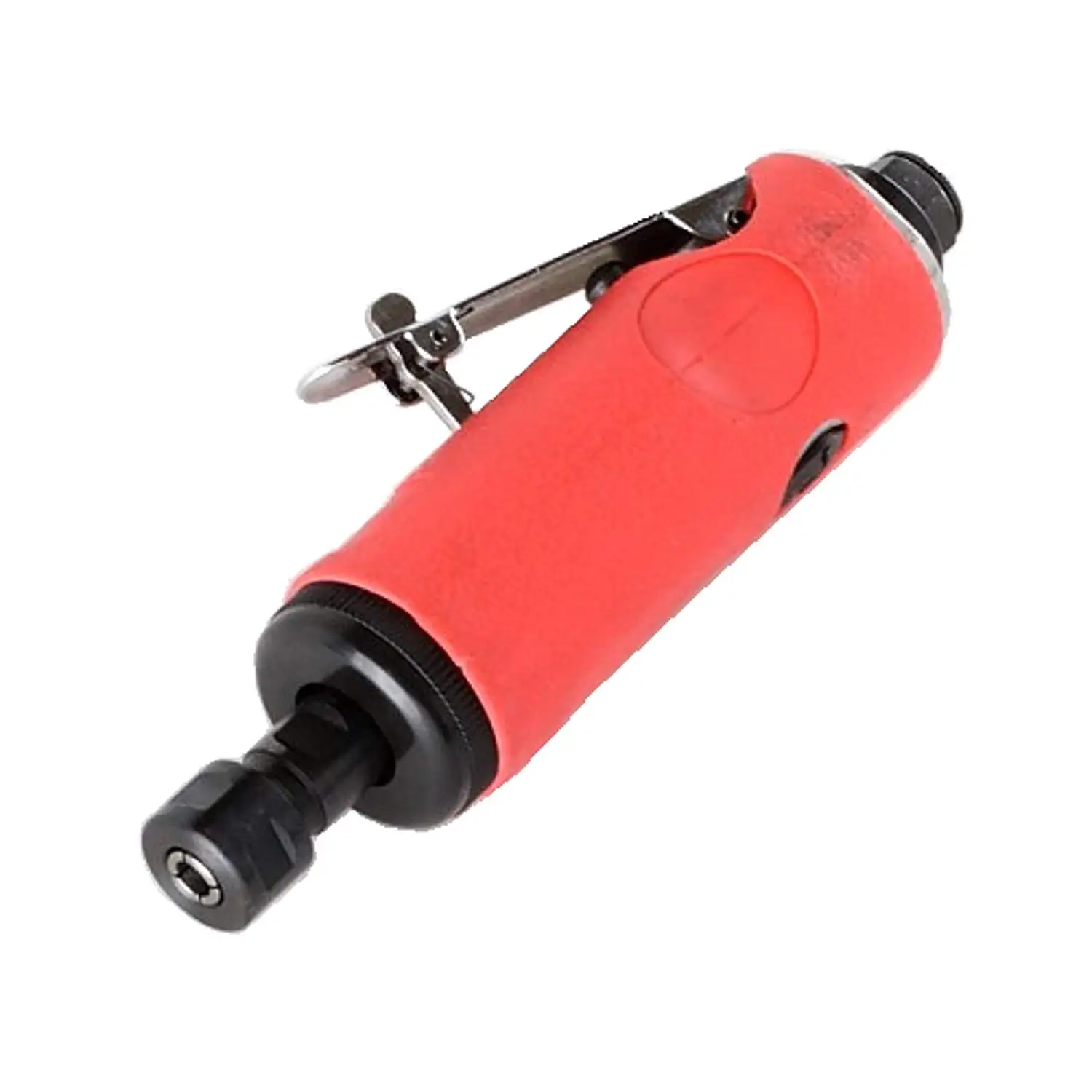 WennoW 1/4" Air Die Grinder 7pc Kit Pneumatic Straight Mini Polisher Cutter Rotary(colors red/black))