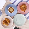 Top Selling Cheap Dinner Wheat Straw Fiber Eco Friendly PP Biodegradable Plastic Plate