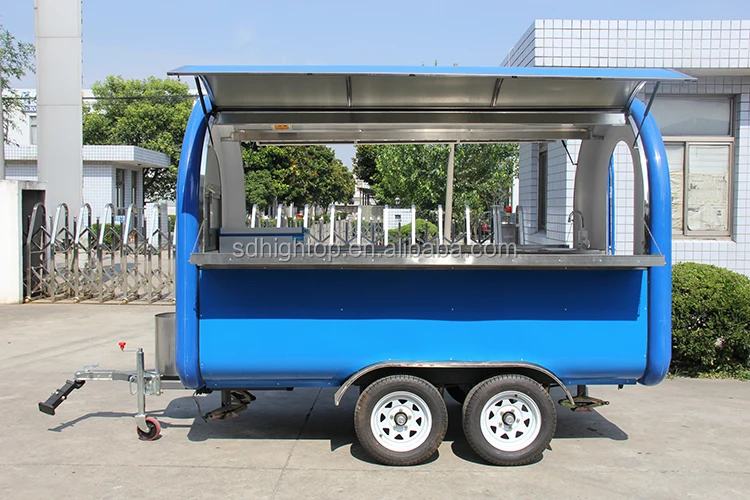 Fast food fry bbq donut machines food truck van food trailer