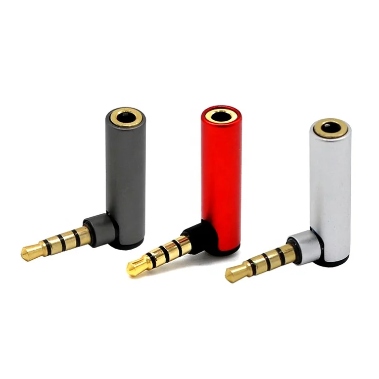 Colorful 3.5mm Female to Male AUX Adapter