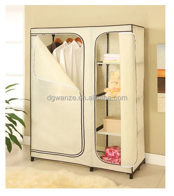 New Style Built In Bedroom Furniture Fiber Wardrobes Removable