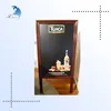Restaurant mini floor standing message writing framed chalk black board
