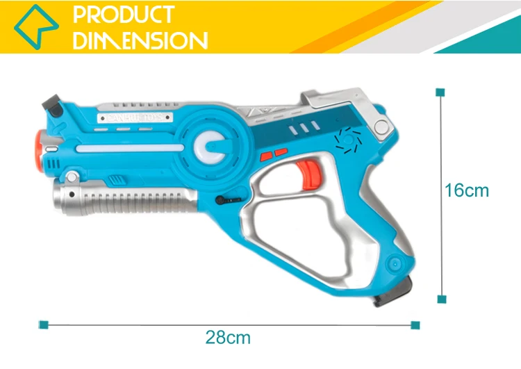 laser gun target toy