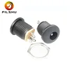 DC Power Jack Socket 2.1 x 5.5mm with Screw Nut DIY 180-Degree
