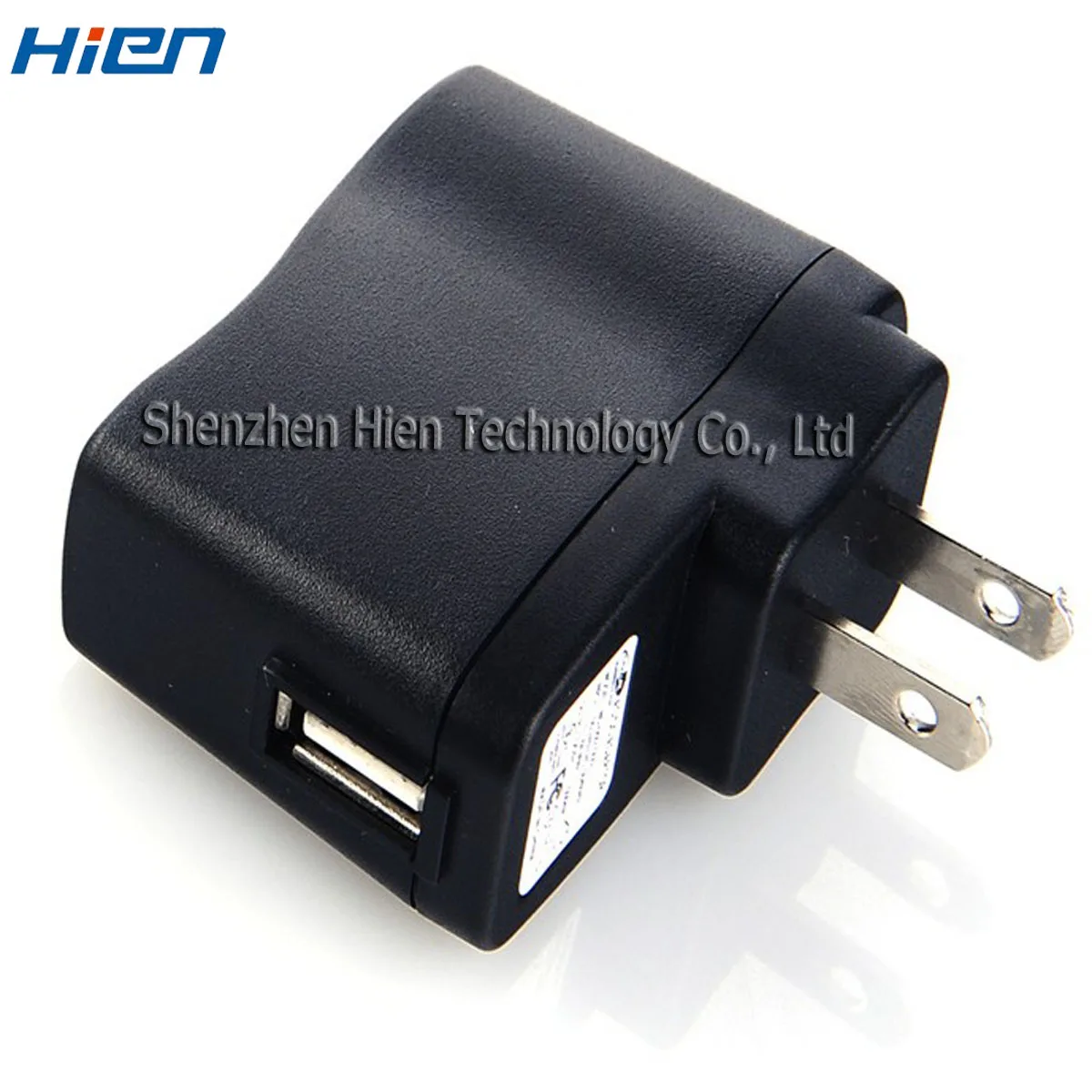 Black case 5V 1A Mobile Phone Charger 5W for mobile phone