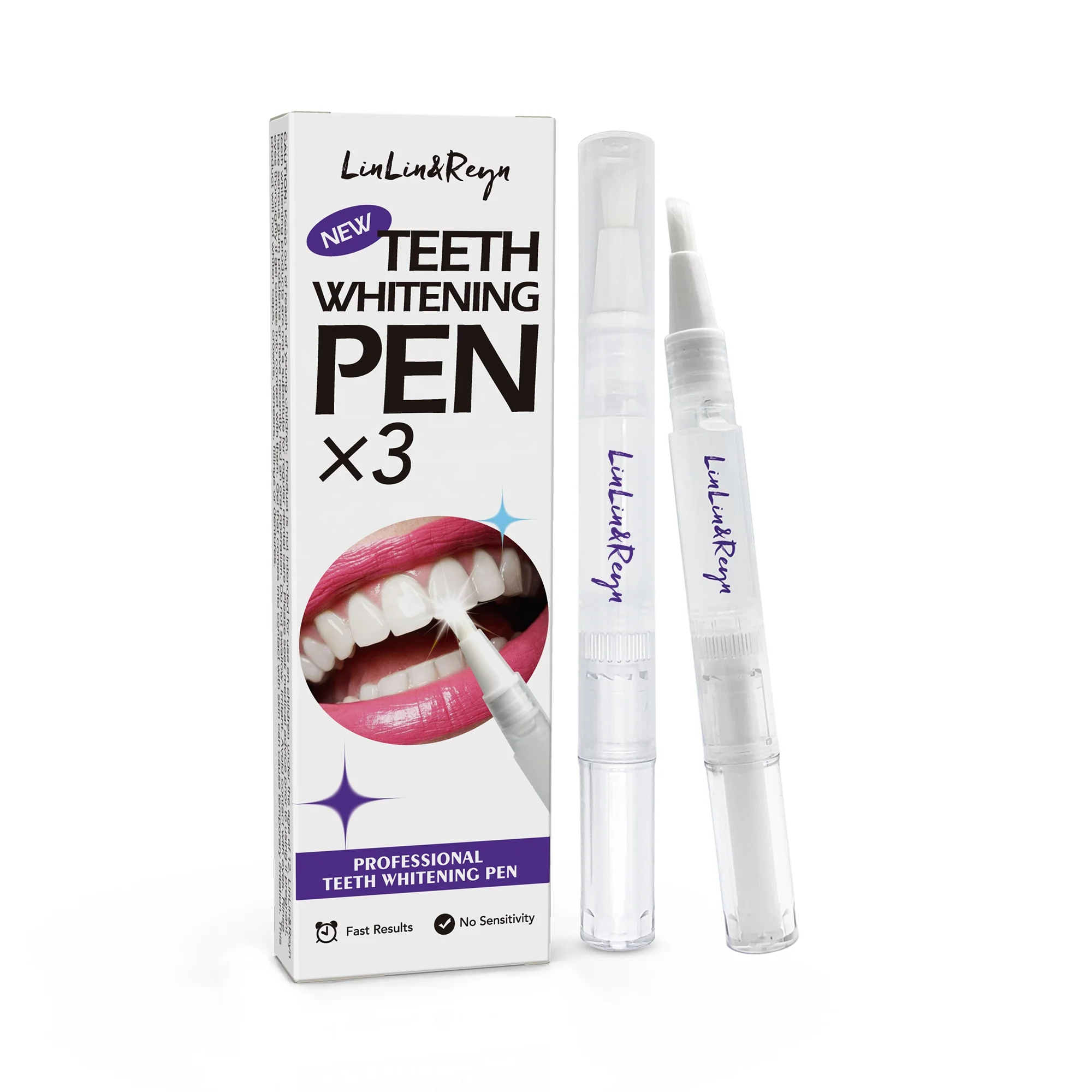 High Quality Private Logo Ce Dental Bleaching Kit 2ml 4ml Non Peroxide Teeth Whitening Gel Pen