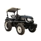 最高のアフターサービス提供農業 4 × 4 25hp ミニトラクターとサンシェードとオンラインによるロールバーセーフティ販売