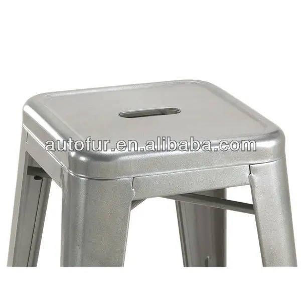 Metal Bar Stool 353B-26 Grey1