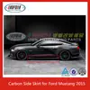 For Ford Mustang 2015 Coupe Carbon Fiber Body kit side skirt