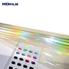 Transparent and Metallized Plain Embossed BOPP Plastic Holographic Film