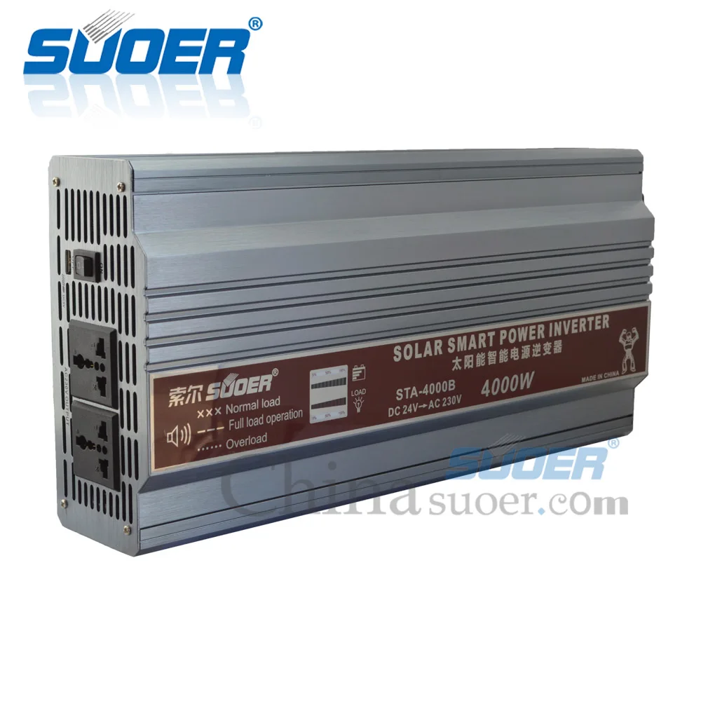 Suoer 24volt 4000 Watt Power Inverter Dc To Ac Inverter With Led