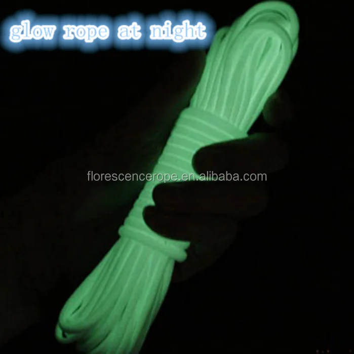 12mm luminous rope/glow in the dark pp rope for sale