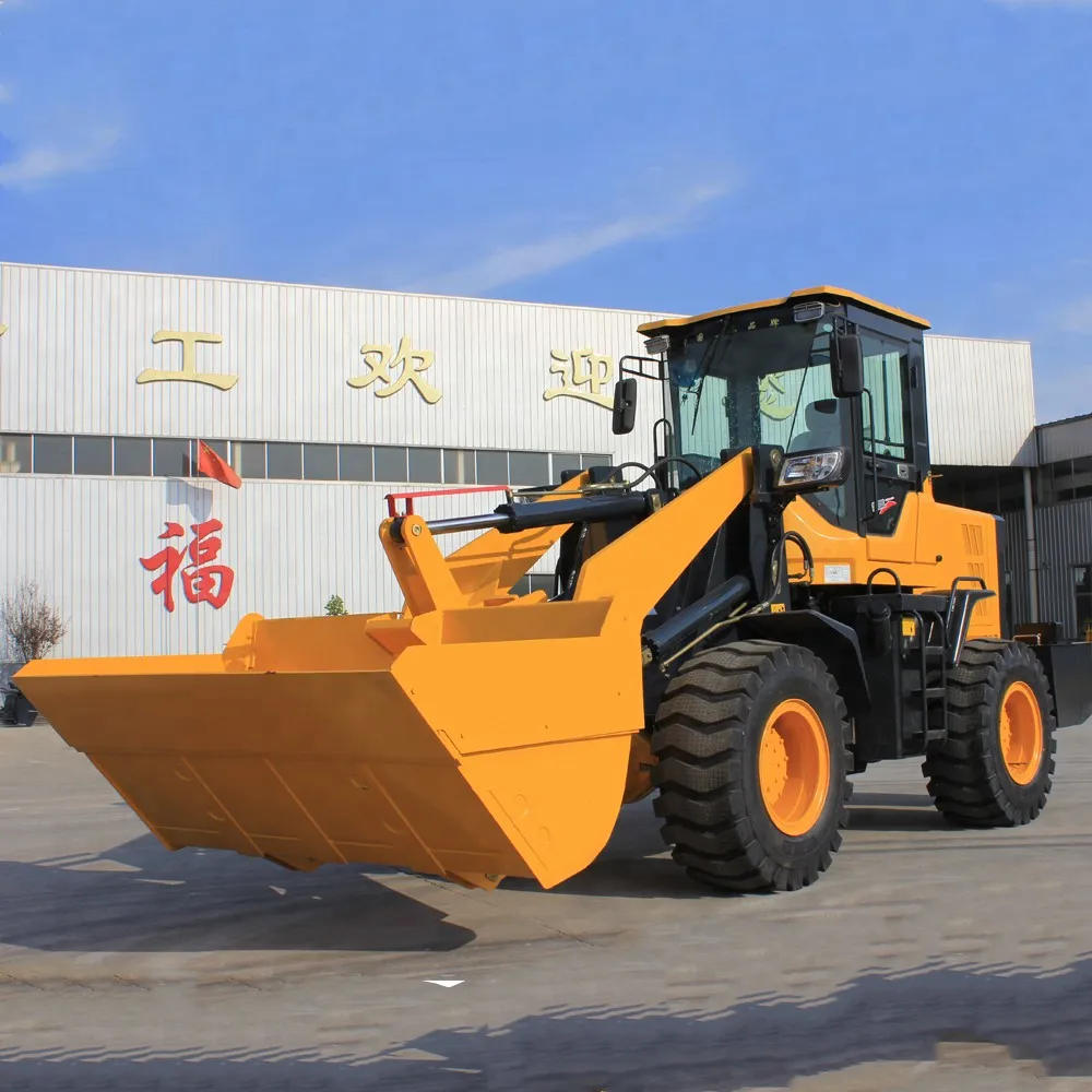 制造商供应商橡胶履带 3 吨轮式装载机出售