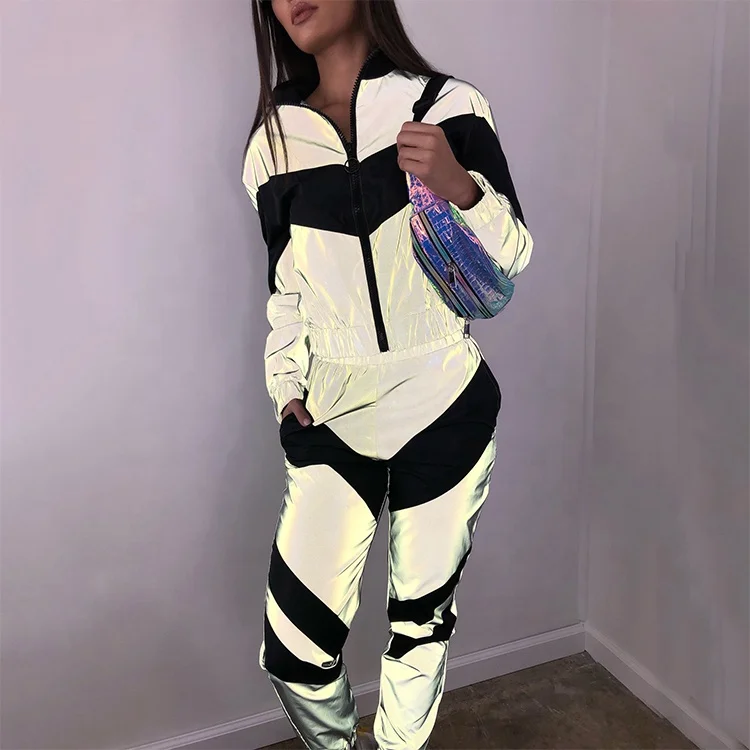supply and demand reflective tracksuit