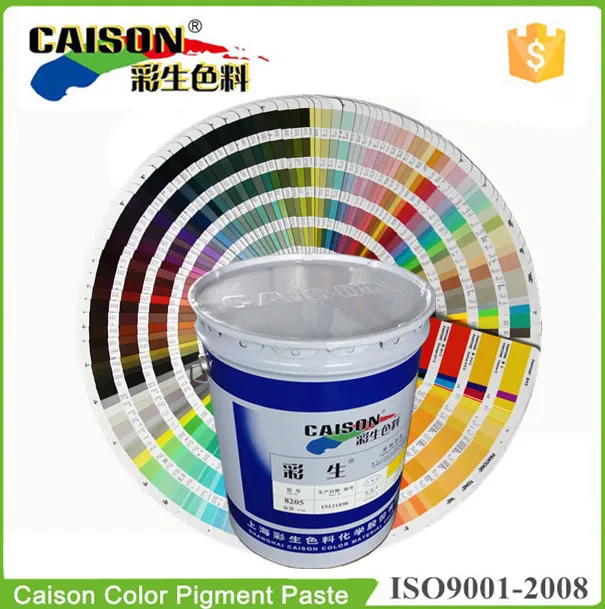 
Caison pigment color paste colors matching (16-1342--16-1539) 