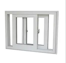 Dois/tr&ecirc;s/multi pista janelas deslizantes faixa mosquito