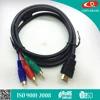 Wholesale HDMI Male To 3 RCA RGB Audio Video AV Component Cable