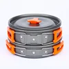 bbq camping portable cookware pan and pot for camping equipment cookware tools