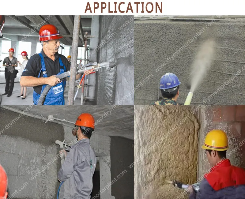 High Quality Mini  Mortar Spraying Plaster Machine for sale