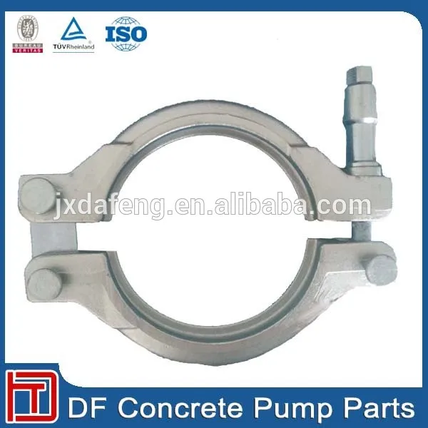 Putzmeister Concrete Pipe Clamps Zx150 6" Bolt Clamp In China Buy