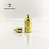 30 ml glass dropper bottle golden glass bottle for essential oil with basket cap
