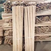 eco-friendly hard wood stick natural wooden broom handle