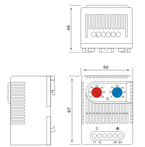 Thermostat single pole схема подключения